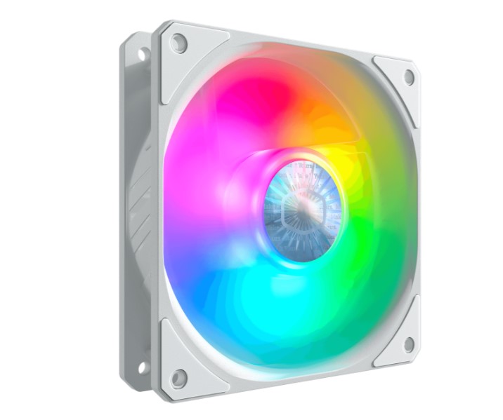 COOLER MASTER FAN SICKLEFLOW 120MM ARGB WHITE EDITION