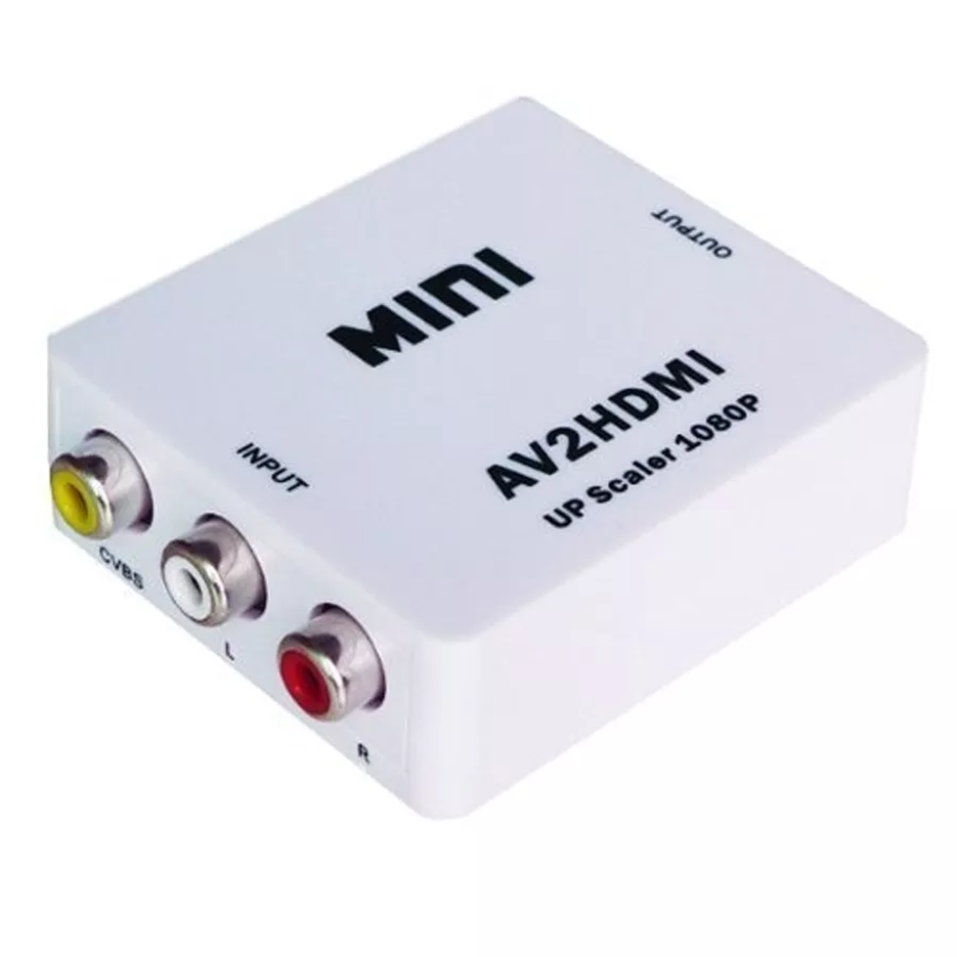 JAHRO JH-003P - MINI CONVERSOR AV RCA A HDMI