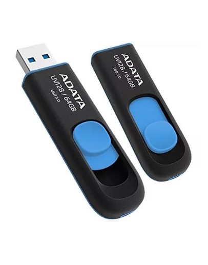PENDRIVE USB ADATA UV128 64GB USB 3.2 (AUV128-64G-RBE)