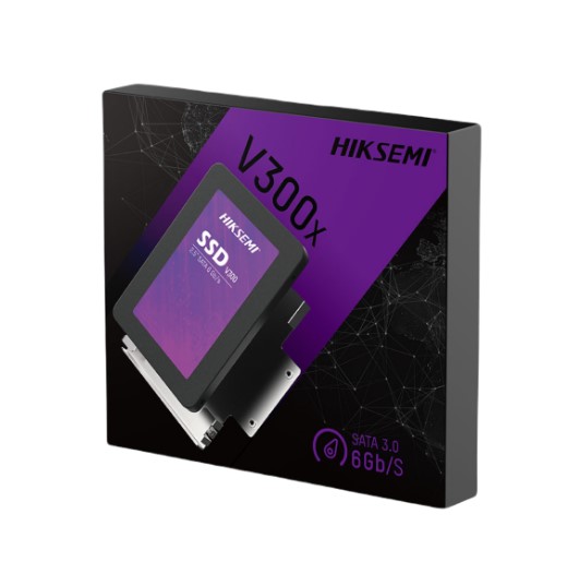 Disco SSD HIKSEMI 500Gb V300X SATA DVR/NVR CCTV c/soporte