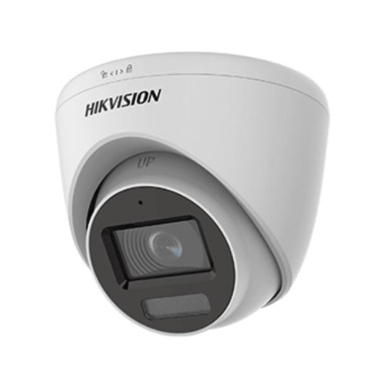 Hikvision Domo Smart Hybrid Light Color Vu Y Microfono Ds-2Ce76D0T-Lmfs Metal Ip67 Exterior - Compatible Con Dvr Hikvision Turbo 7200 Series