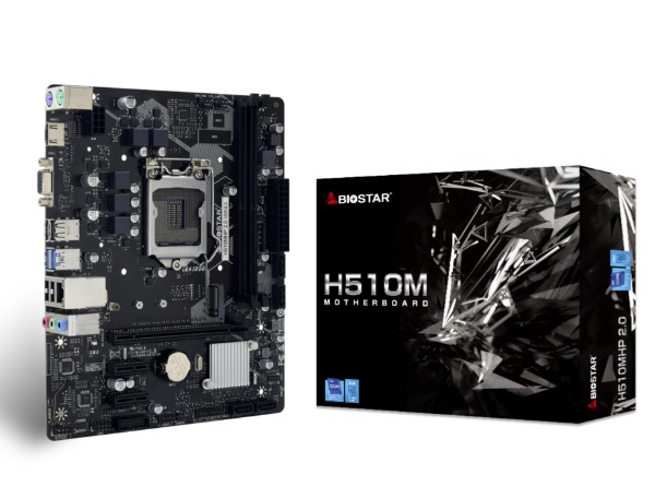 BIOSTAR MOTHERBOARD INTEL H510MHP 2.0 INTEL SOCKET 1200 10° 11° GEN.