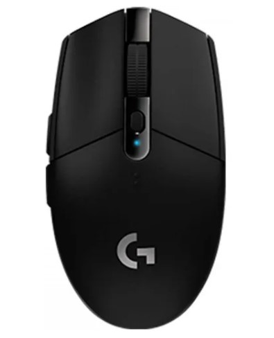 Logitech Mouse Gaming G305 Black Wireless Usb Hero Lightspeed
