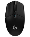 Logitech Mouse Gaming G305 Black Wireless Usb Hero Lightspeed