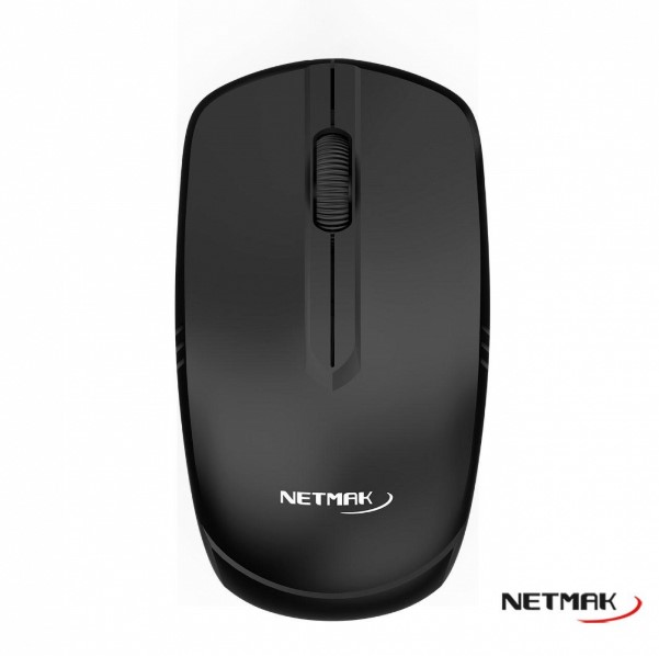 NETMAK NM-M684 MOUSE INALAMBRICO NEGRO