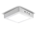 Novoled Plafon Panel Led De Aplicar Cuadrado 24W Calido 3000K Nov-Par24C