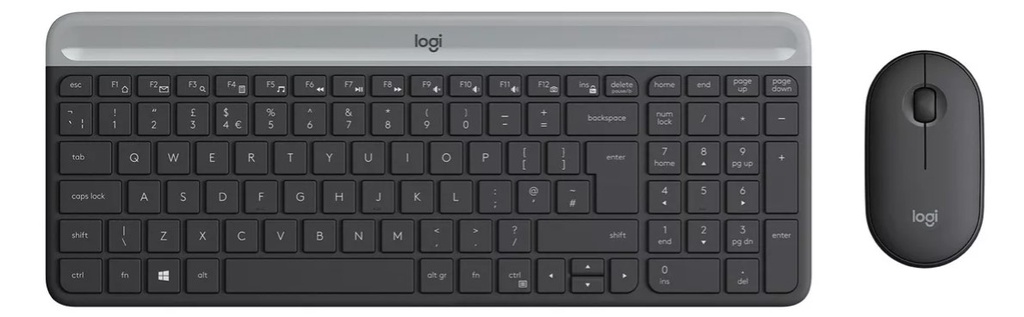 LOGITECH MK470 TECLADO MOUSE WIRELESS INALAMBRICO USB