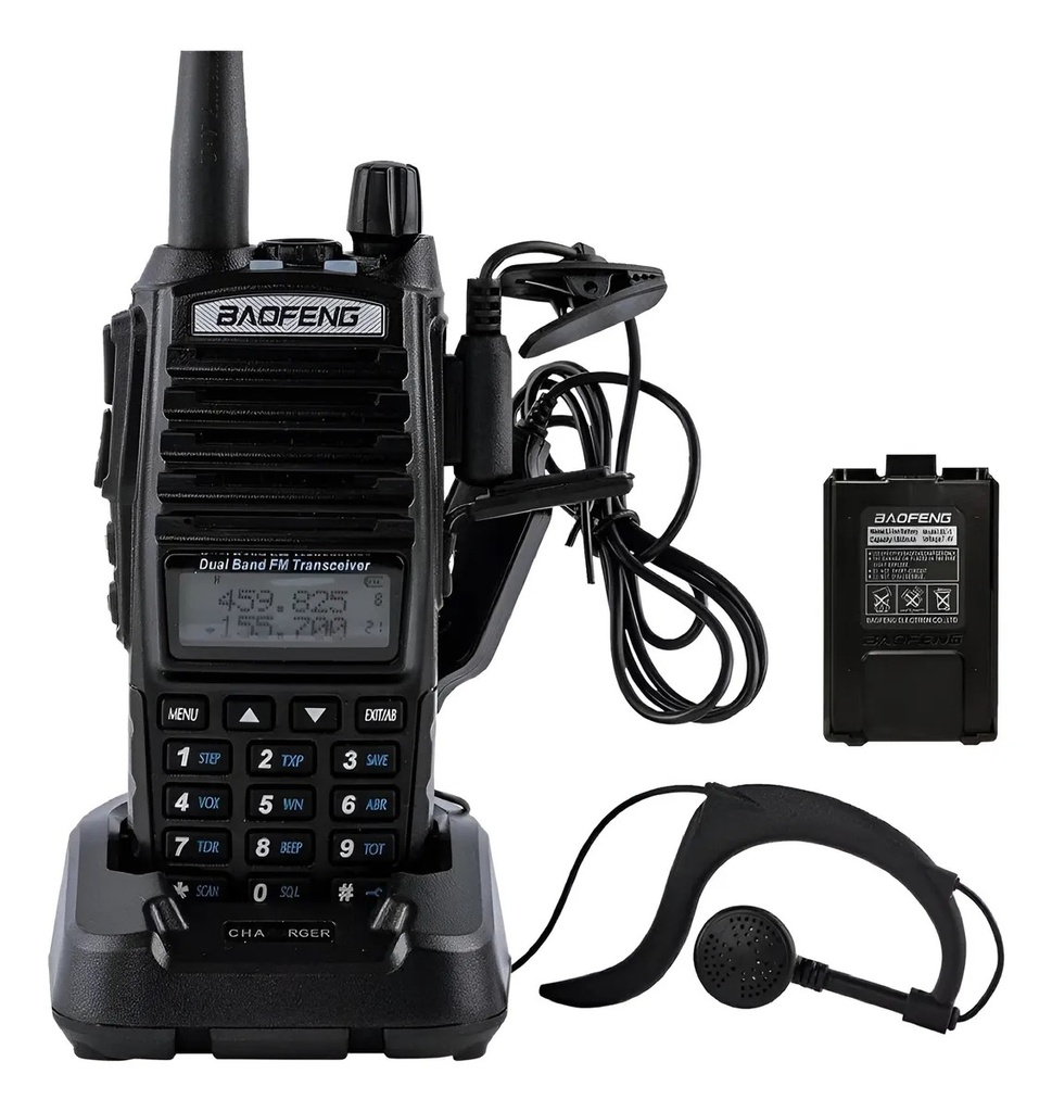 Baofeng Handy Radio Uv-82 5W Bo-Band 128Ch Hasta 20Km