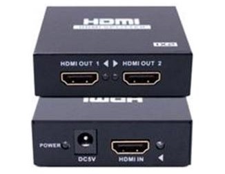 SPLITTER HDMI 1.3 2 PUERTOS 1080P - SIN FUENTE 5V 2A - INCLUYE CABLE USB