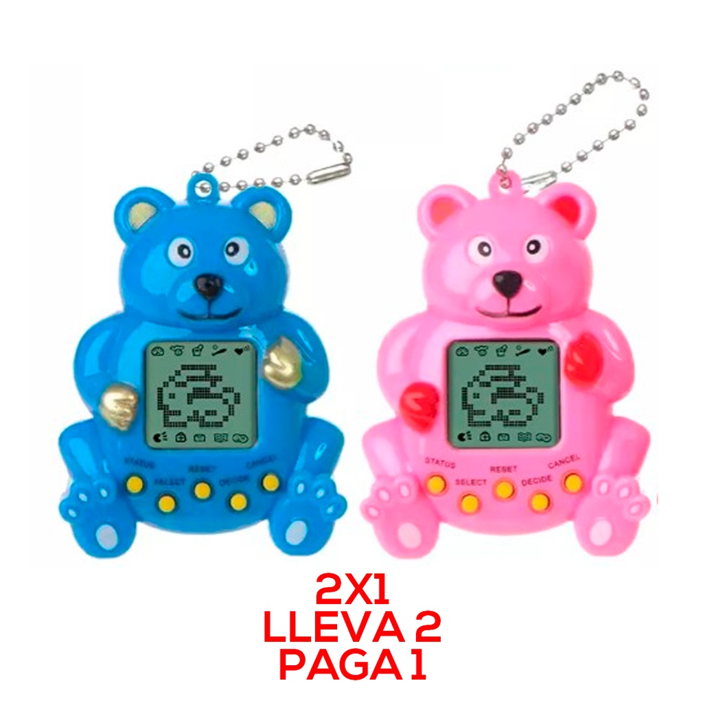 PACK MASCOSTA VIRTUAL TAMAGOTCHI X 2 UNIDADES