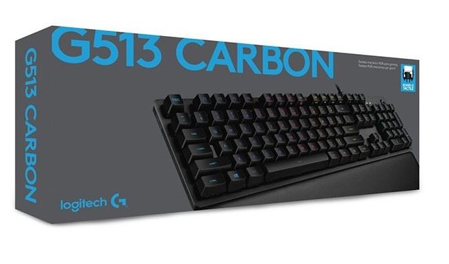 LOGITECH GAMING TECLADO G513 CARBON GX MECANICO