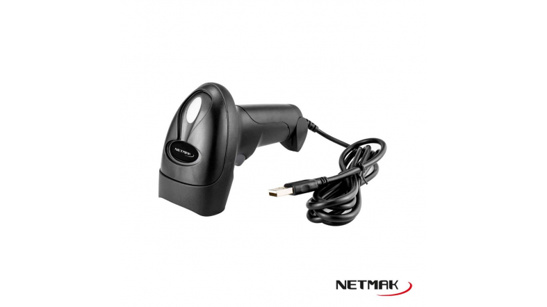 NETMAK LECTOR CODIGO DE BARRAS/QR USB NM-LC207