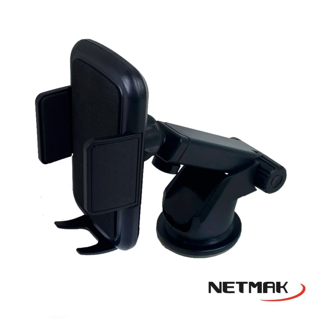 Netmak Nm-Hc20 Holder Soporte Celular Brazo Extensible Para Auto