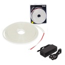 TIRA DE NEON LED FLEXIBLE EXTERIOR BLANCO FRIO + FUENTE PLÁSTICA 12V 5A