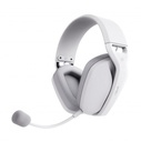 NETMAK AURICULAR GAMER NM-N35W INALAMBRICO TRI MODO 2.4GHZ/BLUETOOTH/AUX BLANCO - MIC DESMONTABLE