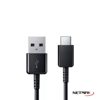 [9029] NETMAK CABLE USB 3.0 USB TIPO C 1M NEGRO NM-USB3