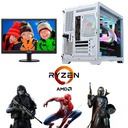 PC ARMADA COMPLETA GAMER AMD RYZEN 5 4600G RAM 16GB M.2 500GB + MONITOR 19&quot; + SISTEMA + TECLADO/MOUSE/PAD/AURICULAR