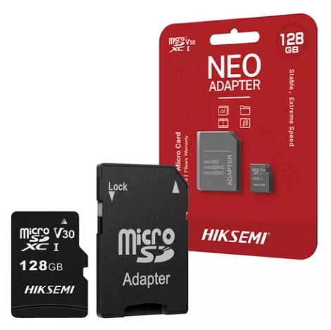 HIKSEMI MICROSD 128GB NEO CON ADAPTADOR