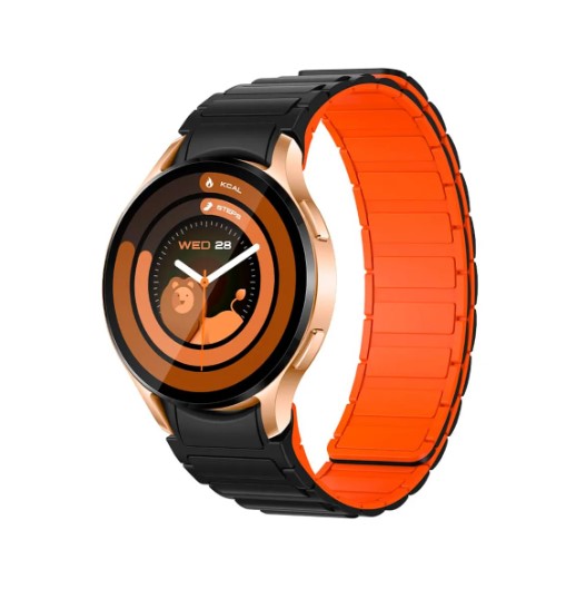 COLMI SMARTWATCH i28 ULTRA GOLD SILICONE BLACK ORANGE IMANTADA I.A WATCH AMOLED