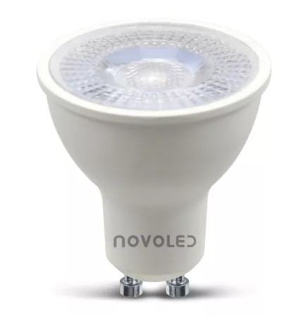 NOVOLED DICROICA GU10 5W BLANCO CALIDO 3000K 38°