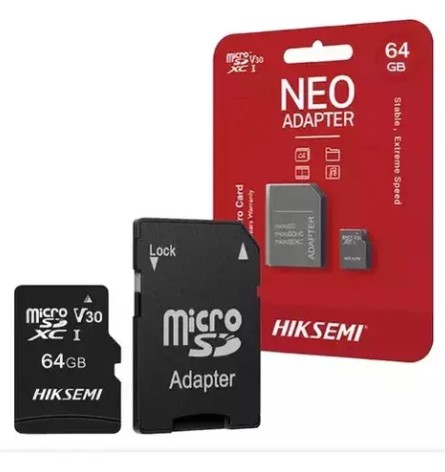 MicroSD HIKSEMI 256Gb NEO c/Adap