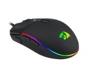 REDRAGON MOUSE GAMER INVADER M719 RGB BLACK