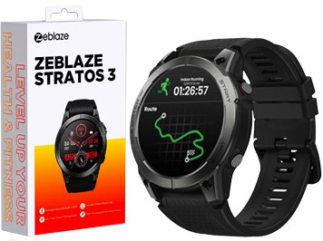 SMARTWATCH ZEBLAZE STRATOS 3 GPS IP68