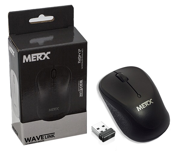 MERX MOUSE WAVE WIRELESS INALAMBRICO USB