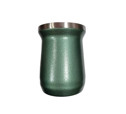 MATE ACERO TERMICO CLASSIC VERDE SIMIL STANLEY LISO 180ML