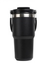 VASO ACERO TERMICO 21C 600ML NEGRO LISO