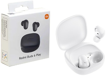 [9446] AURICULAR IN EAR XIAOMI REDMI BUDS 6 PLAY BLUETOOTH 5.4 BLANCO