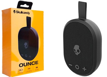 [9573] PARLANTE SKULLCANDY OUNCE IPX7 BLUETOOTH 5.3 CARGA POR JACK USB TIPO C NEGRO