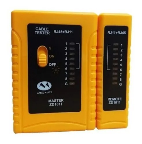 [9125] Megalite Tester De Cables De Red ZD1011 Rj45 Rj11