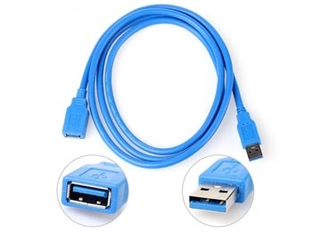 [8060] Cable Usb Extension Alargue 1.5Mts - Cable Usb M A Usb H Tp-10635