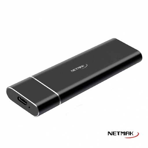 [10287] Netmak Nm-Case-5 Carry Disk Usb-C Para Discos Ssd M.2 Ngff/Sata