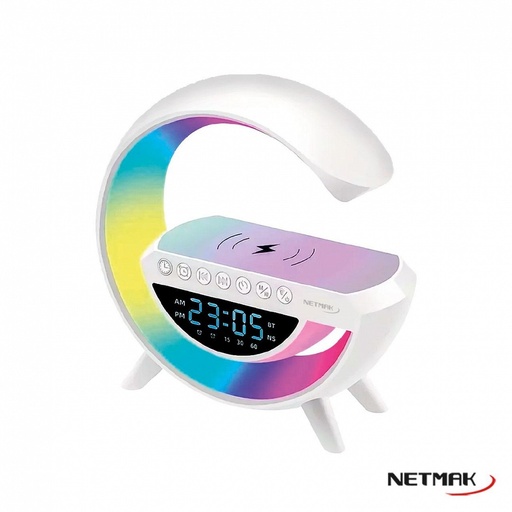 [10290] Netmak Nm-Dream Velador Parlante Bluetooth 6 En 1