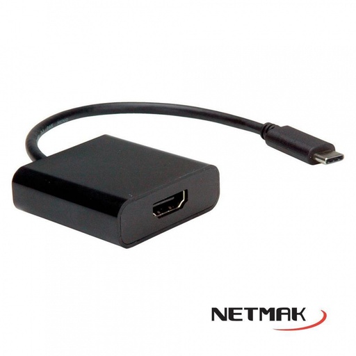 [10311] Netmak Nm-Tc66 Adaptador Tipo C (M) A Hdmi(H)