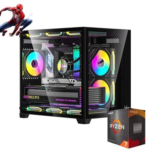 [10352] Pc Gamer Armada Ryzen 7 5700G Am4 32Gb Ram M.2 500Gb Fuente 750W 80+ Bronze Formula V Z5 + Sistema