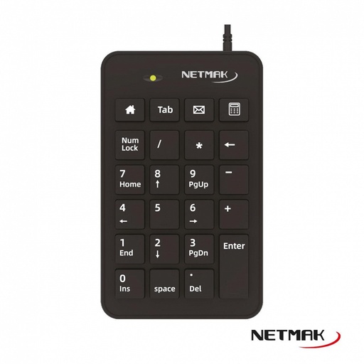 [10448] Netmak Nm-Kb250 Teclado Numérico Usb