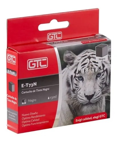 [10461] Gtc T73 Cartucho Alternativo Epson C79 Negro