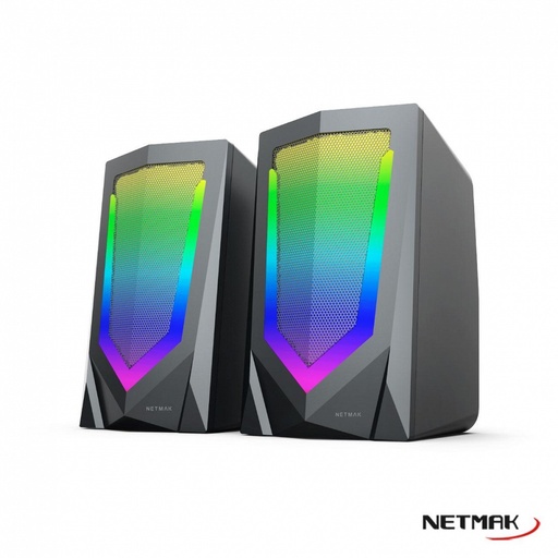 [10524] Netmak Nm-N10 Parlantes Gamer Speaker 2.0