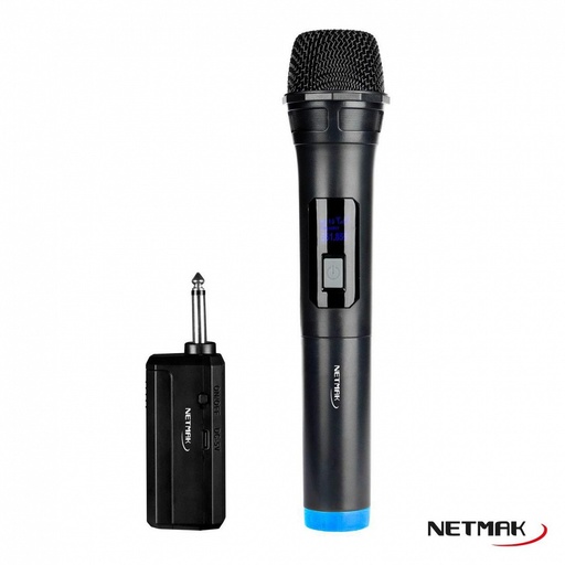 [10529] Netmak Nm-Mc16 Micrófono Inalámbrico Profesional