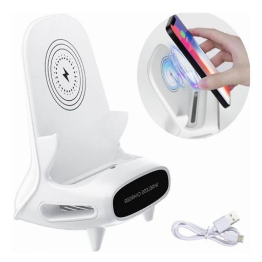 [10553] Base De Carga Wireless Charger F-180 15W Tipo C