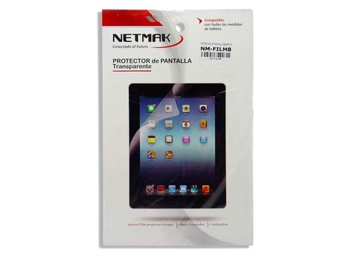 [10556] Netmak Nm-Film8 Protector De Pantalla Tablet 8"