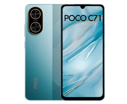 [10566] Poco Xiaomi Smartphone Xiaomi Poco C71 Global 128GB 4GB RAM Dual SIM Pantalla 6.88"
