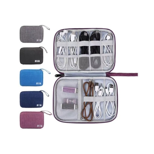 [10601] Only Estuche Organizador De Cables Impermeable Varios Colores