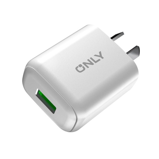 [10620] Only Cargador Rush Tipo C 4.8A Carga Rápida Con Cable Tipo C Mod430-Rush Blanco