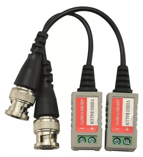 [10681] SudVISION Balun Hd801 Analogico 8MPX Pasivo A Presion 4K Con Bornera