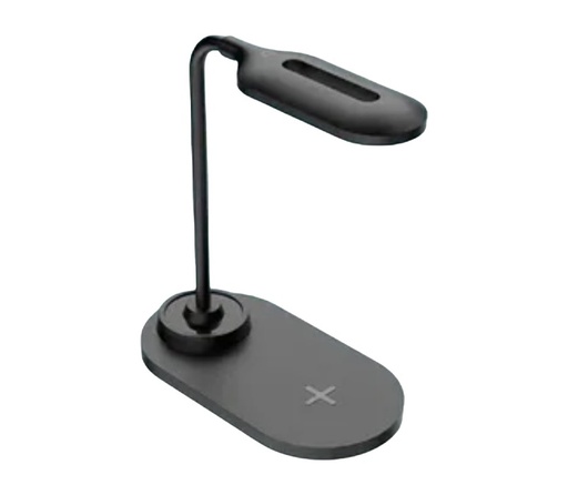 [10748] Pronext Velador Negro Con Cargador De 10W Táctil 3 Intensidades Lamp 10W N