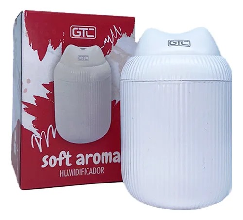 [10757] Gtc Humidificador Difusor Ambientes HDG-002 Blanco Carga USB